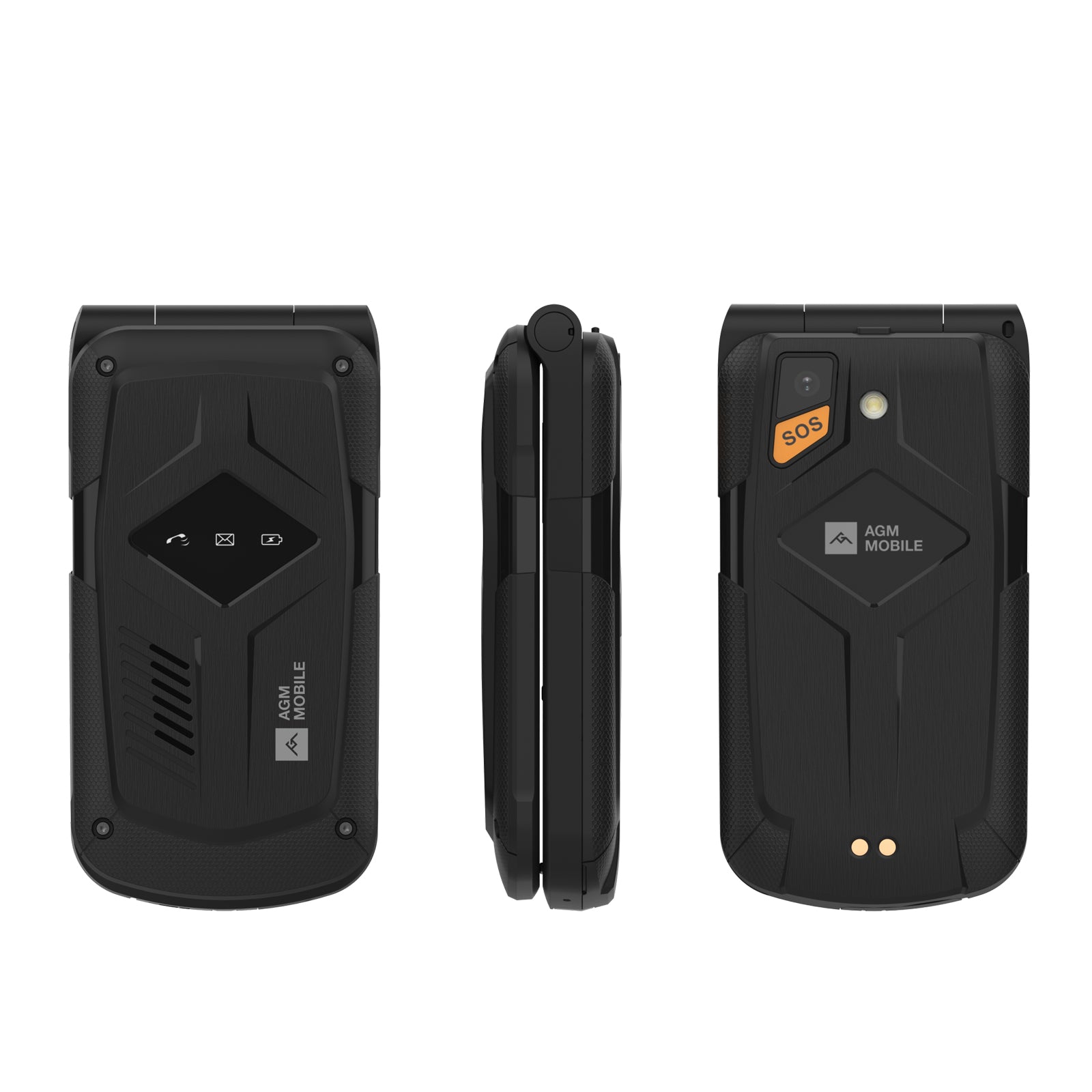 AGM M10|Smart LED Alerts|Dual SIM|SOS Call Key|High-decibel Speaker