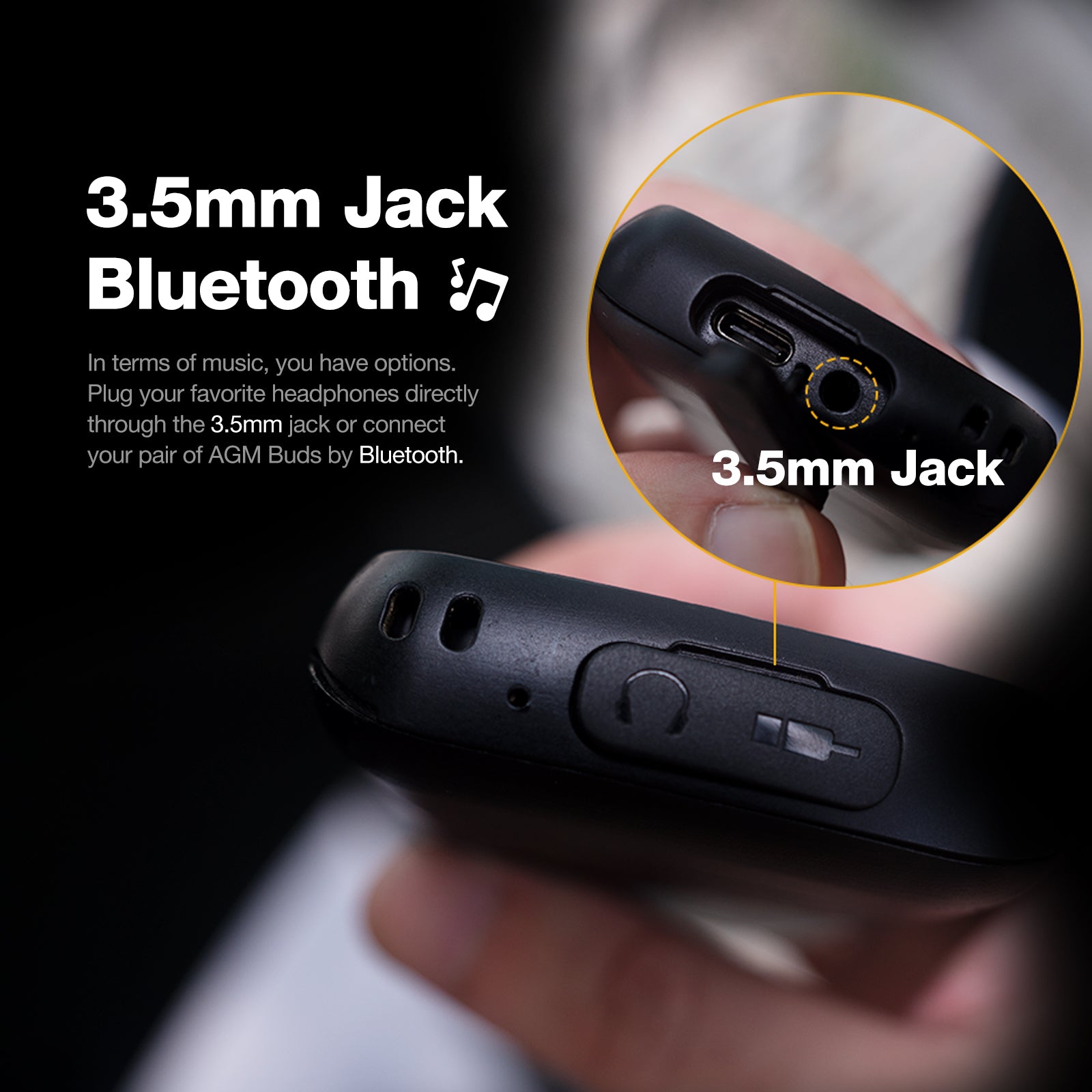 AGM M9 | Rugged | 4G | Ergonomic | User Friendly | Fast Dial | Dual SIM