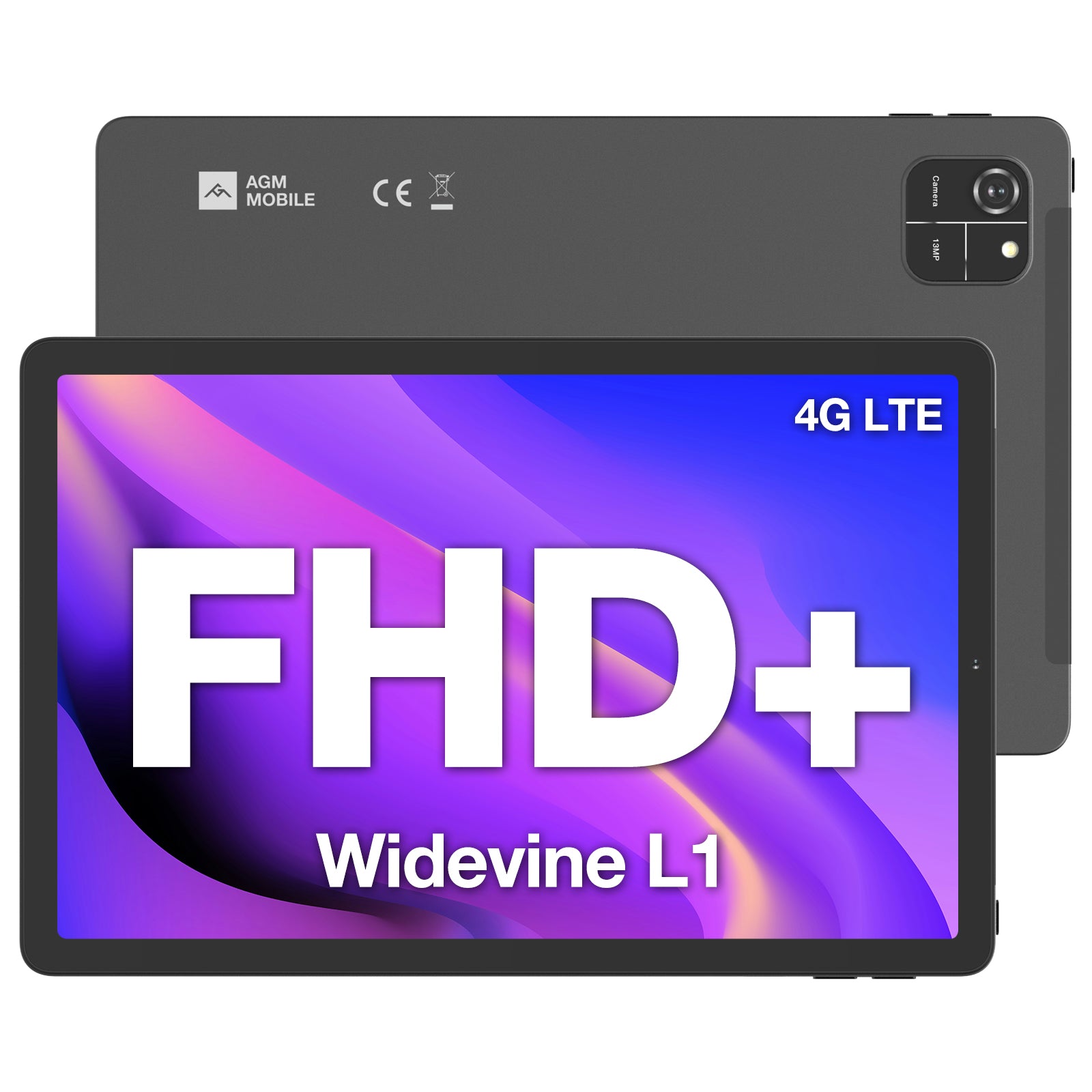 AGM PAD T1|Featherweight|11"FHD+|T606 Octa-Core Processor|Android 14|7000 mAh Battery