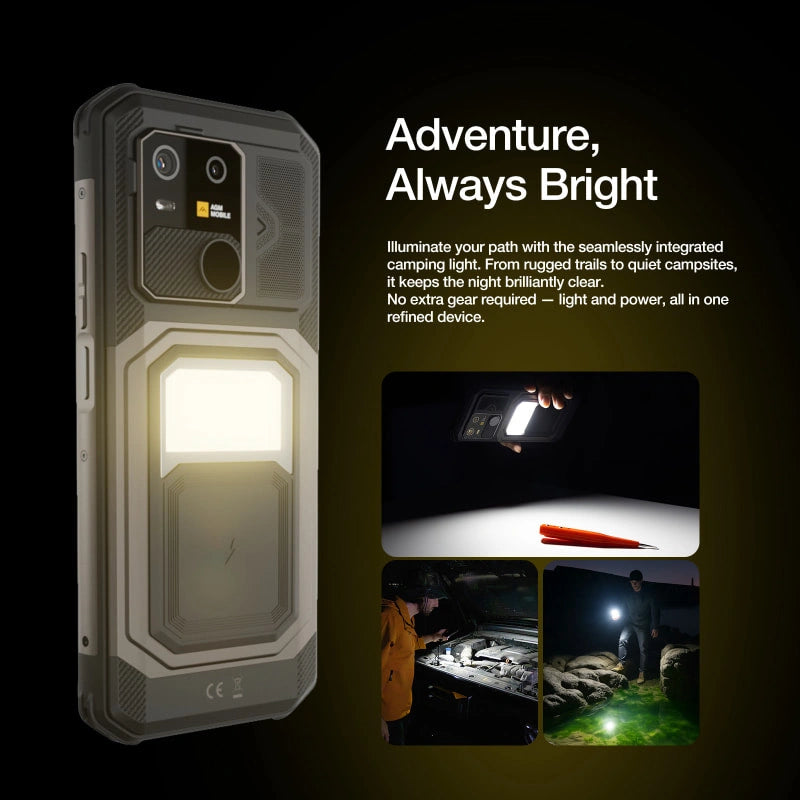 Pre-Sale AGM G3 PRO |Thermal Imaging Rugged Smartphone| 12GB+512GB|10000mAh Battery|120Hz Display|MIL-STD-810H