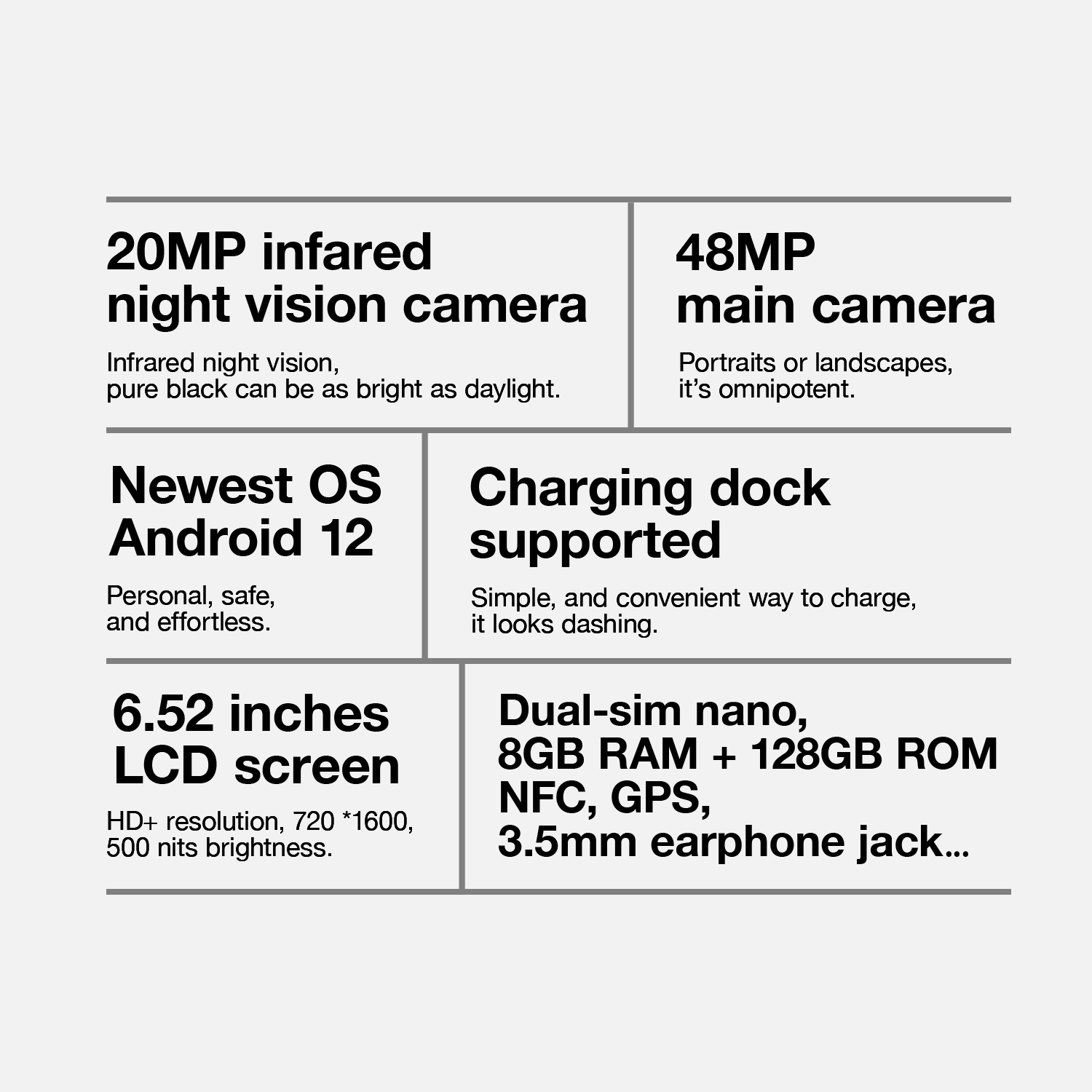 AGM H5 Pro | Android 12 | 3.5W 109dB Loud Speaker | MediaTek Helio G85