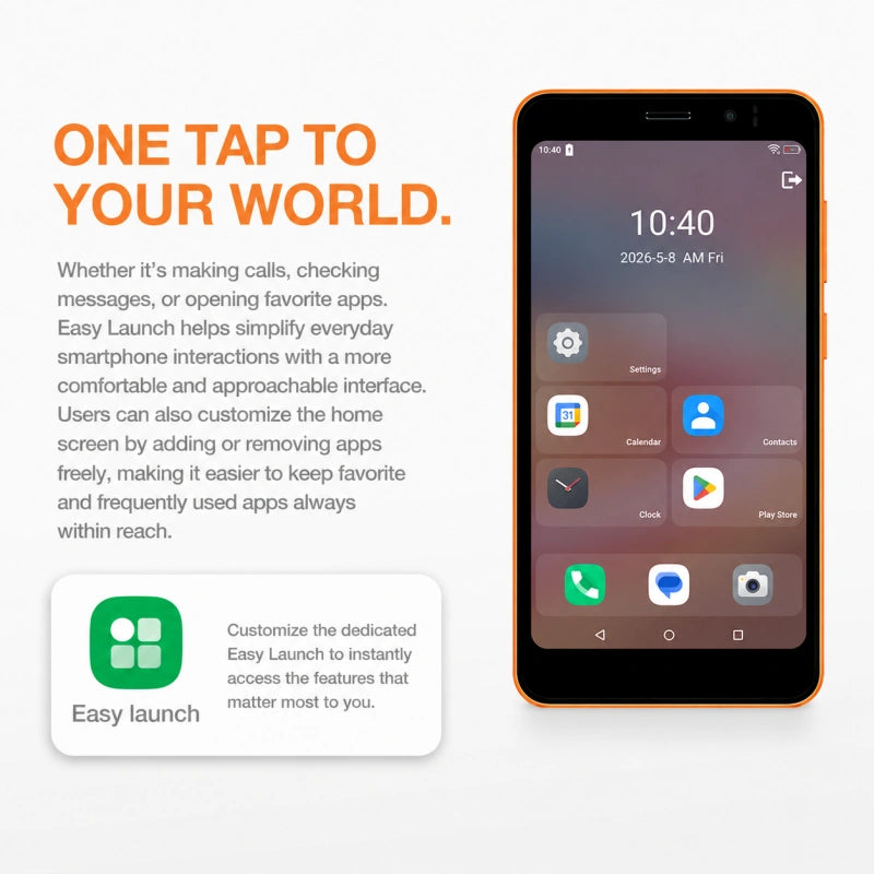 AGM NOTE N2 | 4.96″ Small Android Smartphone | Removable Battery | Android 16 Go | Pocket-Friendly Design | IP54 Splash Protection