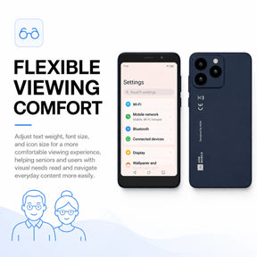 AGM NOTE N2 | 4.96″ Small Android Smartphone | Removable Battery | Android 16 Go | Pocket-Friendly Design | IP54 Splash Protection