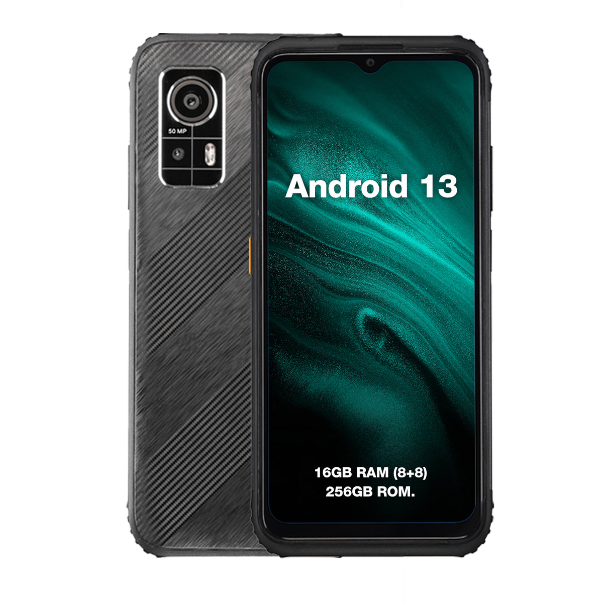 AGM H6 | Ultra-Thin | Rugged | 6.56-inch 90Hz Display |  8GB RAM + 8GB Virtual Expanded RAM + 256GB ROM | Android 13