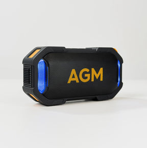 AGM MAG ROCK | Magnetic Bluetooth Speaker | IPX7 Waterproof | Floatable | 8W Powerful Sound | RGB Party Lights