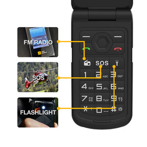 AGM M10｜Smart LED Alerts｜Dual SIM｜SOS Call Key｜High-decibel Speaker