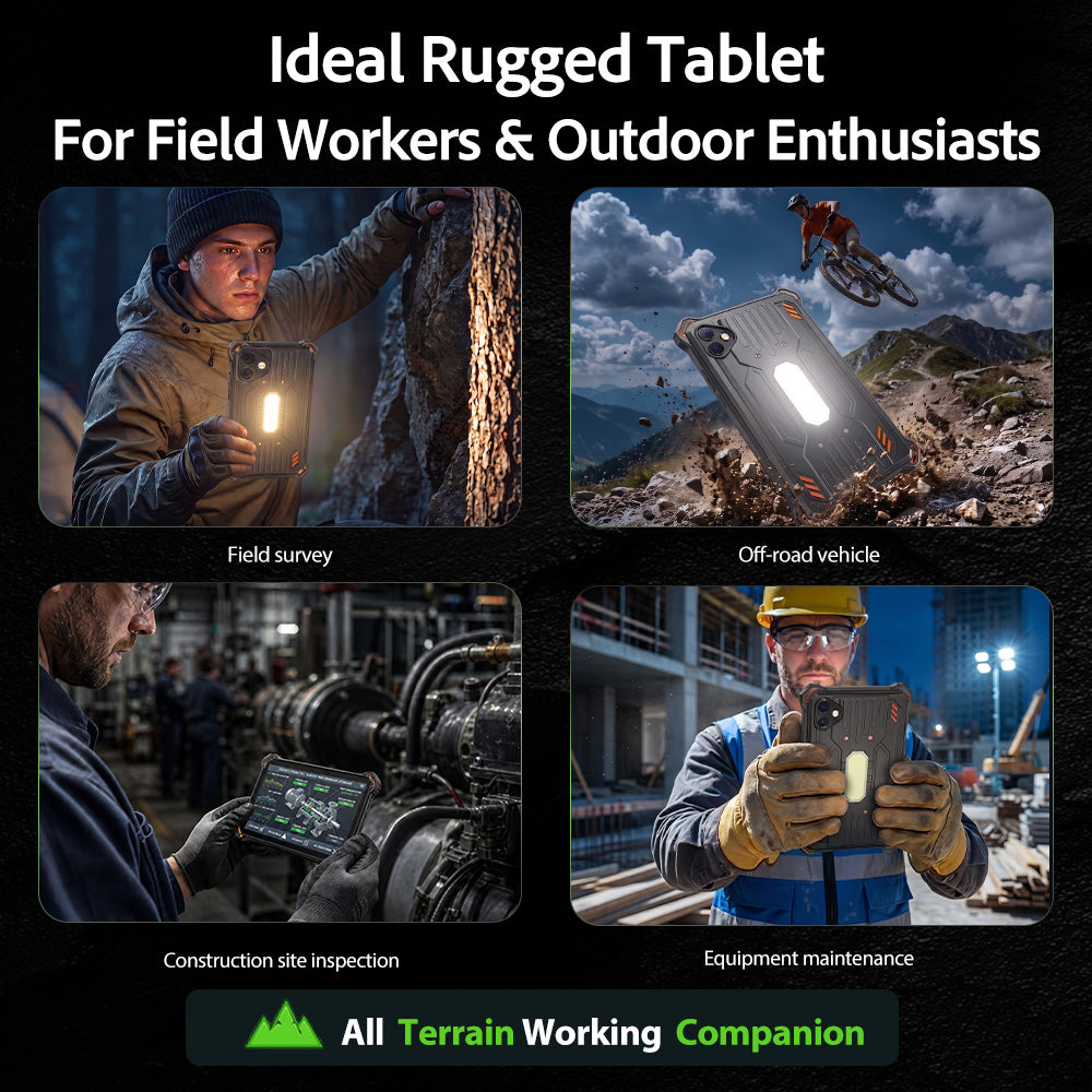 AGM PAD P3 | 8.68" Compact Rugged Tablet | Helio G99 | IP68/IP69K | Waterproof | 120Hz Display | eSIM | Android 16