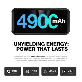 AGM H6 | Ultra-Thin | Rugged | 6.56-inch 90Hz Display |  8GB RAM + 8GB Virtual Expanded RAM + 256GB ROM | Android 13