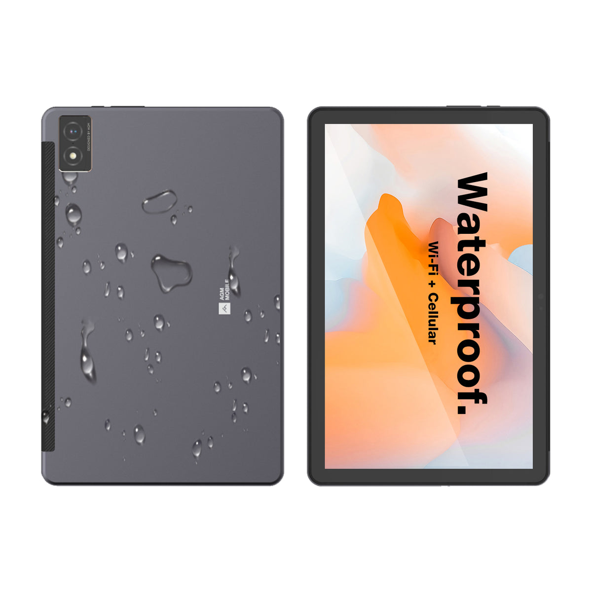 AGM PAD P1 | 4G LTE Rugged Tablet | Powerful Chipset | Waterproof | Lightweight | Large Display 1200*2000 FHD | Big Battery | Android 13