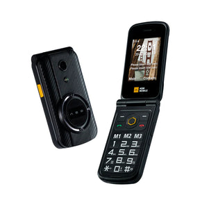 AGM M8 FLIP Security+ | Rugged Flip Phone | Secure Data | Reduced vulnerabilities | Zero tracking